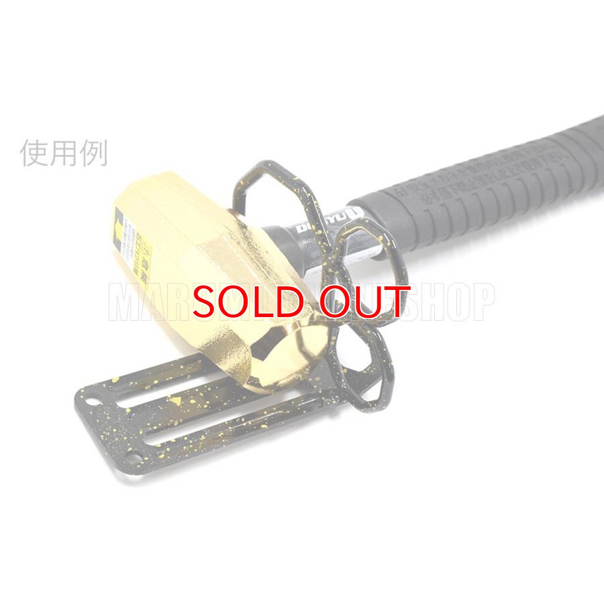 画像2: 鳶達 八角型シリーズ 参ノ輪の型 ハンマー差し (2)