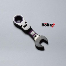 画像1: Boltex ボルテックス SAKURA ショートフレキシブルギアレンチ 17mm 72ギア (全長) 128mm (1)