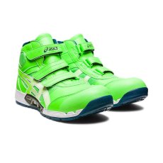 画像5: 限定カラー アシックス 安全靴 限定色 CP308 AC グリーンゲッコウ×グリーンゲッコウ (5)