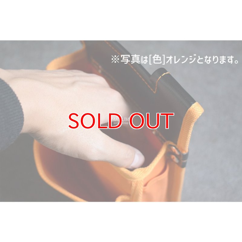 鳶壱 tobiichi 帆布製腰袋 帆布製 2段腰袋 ネクスト Nxt-01 オレンジ 道具袋 工具袋 おしゃれ作業着・腰 道具・工具の通販 マルミオンライン