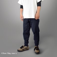 画像7: ボクラワークス 春夏 ワークパンツ イージーパンツ ズボン 薄手 ストレッチ ニット 作業着 作業服 アウトドア メンズ コトブキニット 3610 (7)