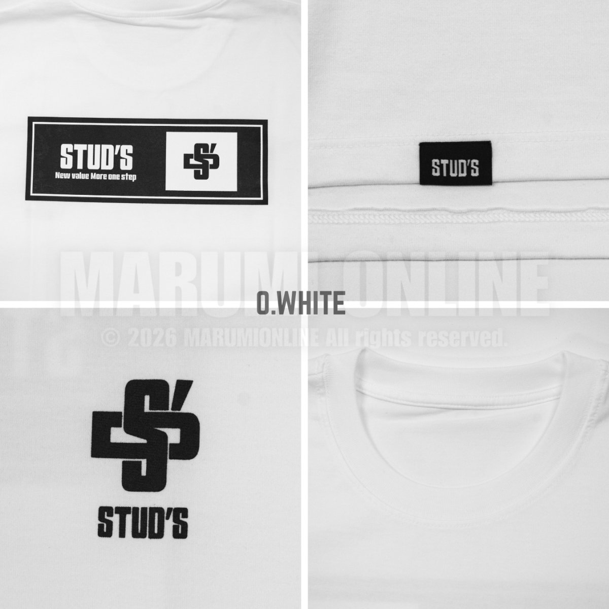 画像6: 【完全受注生産品】STUD'S×EMP「」Y （スタッズ×エンプティ） コラボ  半袖Tシャツ S1590-1 (6)