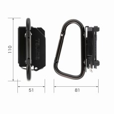 画像7: タジマ セフ着脱式工具ホルダースチール カラビナ大 SFKHI-CL (7)