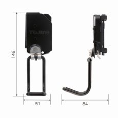 画像8: タジマ セフ着脱式工具ホルダースチール ラチェットブラ SFKHI-RM (8)