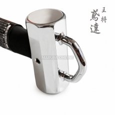 画像5: 王将 鳶達 Vフックハンマー ショートサイズ 060412 総重量710g パイプ内部ワイヤー入り ショートハンマー Vフック 作業工具 道具 須佐製作所 (5)