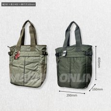 画像3: トートバッグ core3 カバン メンズ おしゃれ かっこいい カジュアル ミリタリー バッグ 多機能 カーキ ベージュ ポケット多い (3)