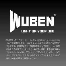 画像2: WUBEN ウーベン X4 小型 充電式 防水 明るい ハンディライト 1500ルーメン 懐中電灯 LED 防災 防犯 RGB光搭載 DIY キャンプ アウトドア 現場 仕事 (2)