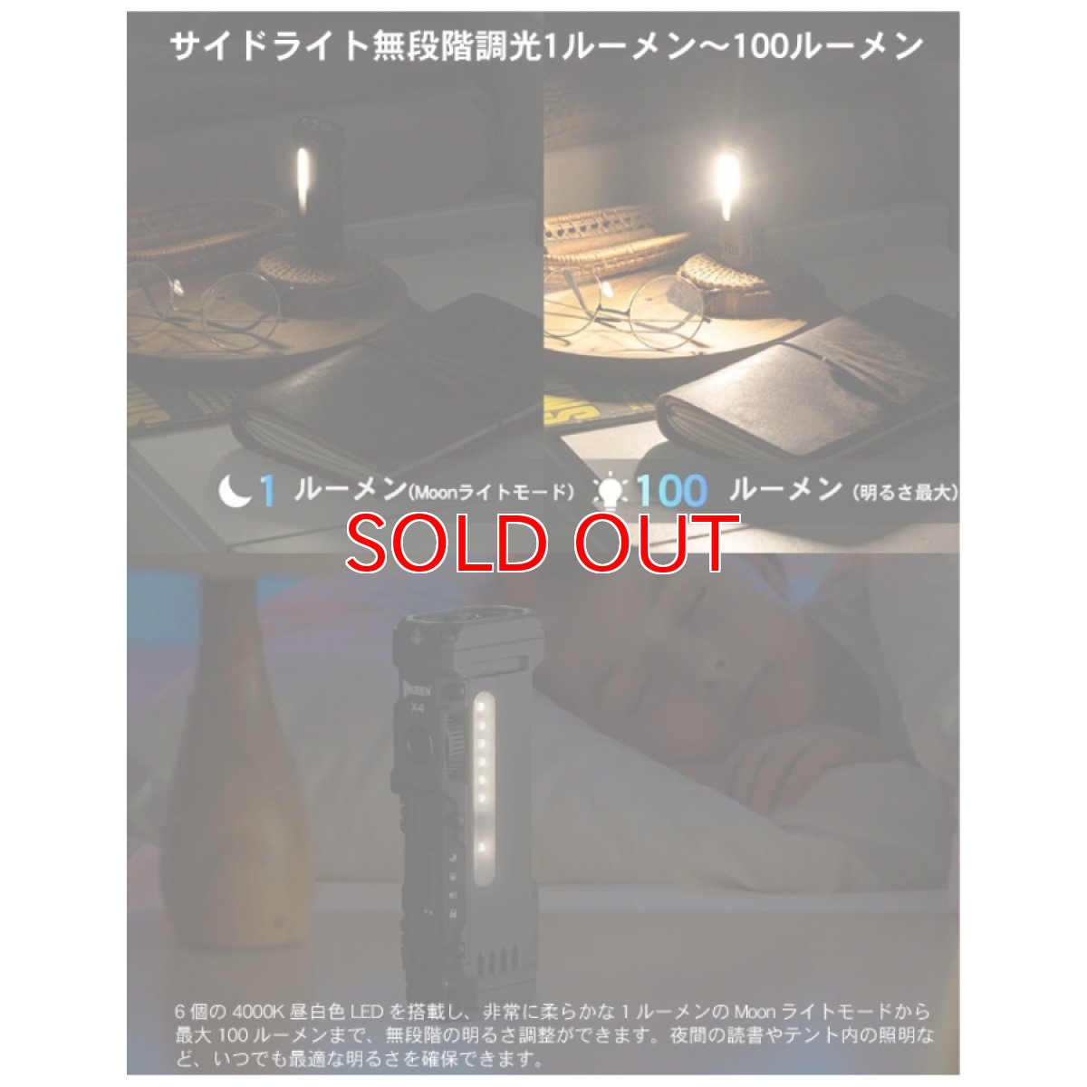 画像11: WUBEN ウーベン X4 小型 充電式 防水 明るい ハンディライト 1500ルーメン 懐中電灯 LED 防災 防犯 RGB光搭載 DIY キャンプ アウトドア 現場 仕事 (11)