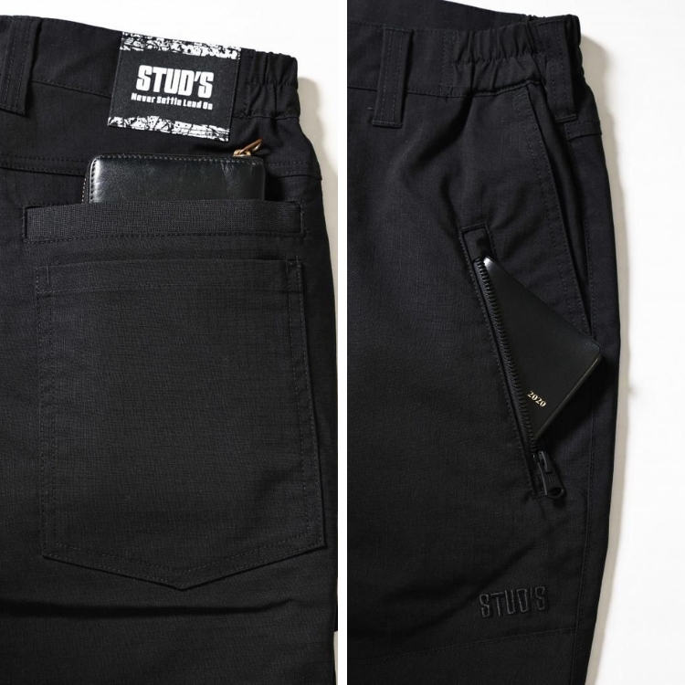 スタッズ STUD'S CORDURA(R) NYCO ストレッチカーゴパンツ S4218（2026