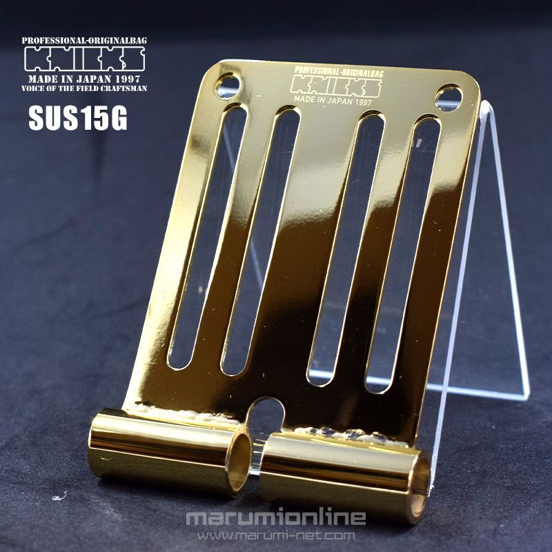 画像1: [ 即日出荷 ] ニックス knicks 連結SUS1.5mmベルトループ ゴールド SUS-15G (1)