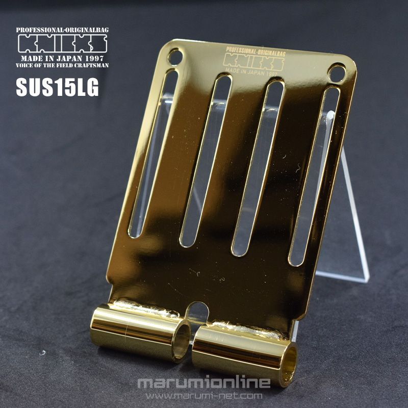画像1: [ 即日出荷 ]  ニックス knicks 連結SUS1.5mmベルトループ ゴールド SUS-15LG (1)