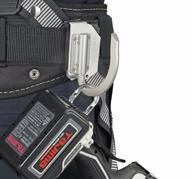 タジマ セフ着脱式工具ホルダーアルミ Jフック SFKHA-J
